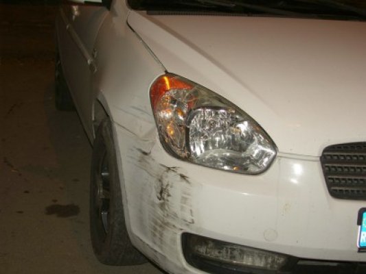 Polonez venit la Mamaia, implicat într-un accident rutier